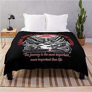 Virtue is more important than life - journey is more important than life Throw Blanket