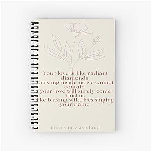 Multiplied needtobreathe lyrics Spiral Notebook