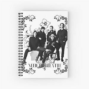 Needtobreathe Spiral Notebook