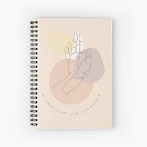 More heart less attack needtobreathe lyrics Spiral Notebook