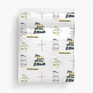 needtobreathe lyrics Duvet Cover