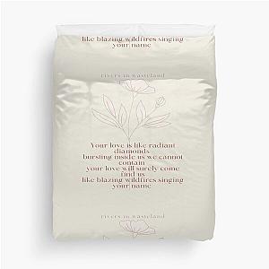 Multiplied needtobreathe lyrics Duvet Cover