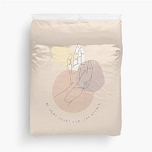 More heart less attack needtobreathe lyrics Duvet Cover