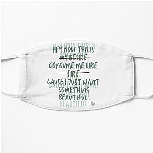 Something beautiful needtobreathe lyrics Flat Mask