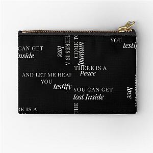 Testify needtobreathe lyrics Zipper Pouch