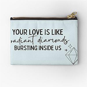 Multiplied needtobreathe lyrics Zipper Pouch