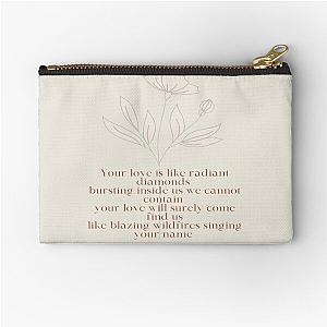 Multiplied needtobreathe lyrics Zipper Pouch