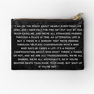 NEEDTOBREATHE Difference Maker - Bridge Typography Zipper Pouch