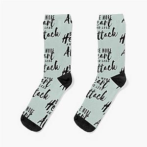 Be More heart less attack needtobreathe lyrics Socks