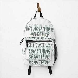 Something beautiful needtobreathe lyrics Backpack