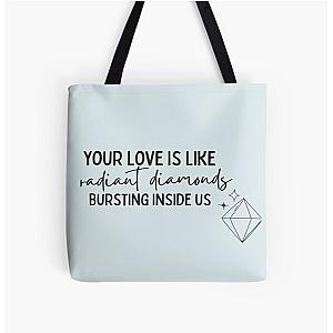 Multiplied needtobreathe lyrics All Over Print Tote Bag