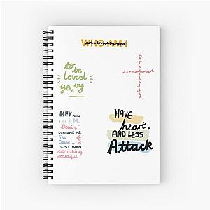 needtobreathe lyrics Spiral Notebook