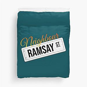 Neighbours Everyone is Welcome on Ramsay St Duvet Cover