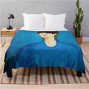 Mrs. Mangel portrait - Neighbours Throw Blanket