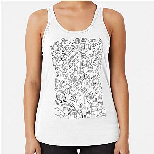 Everybody needs good neighbours racerback tank top