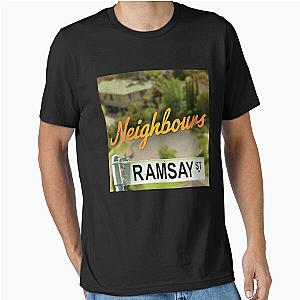 Ramsay Street Sign Everybody Needs Good Neighbours Essential T-Shirt