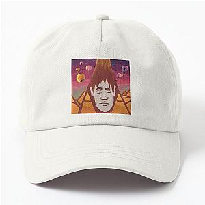 Volcano Space Planets Colourful Neighbours Dad Hat