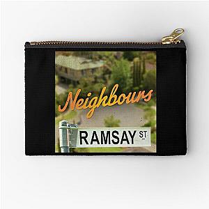 Ramsay Street Sign Everybody Needs Good Neighbours Zipper Pouch