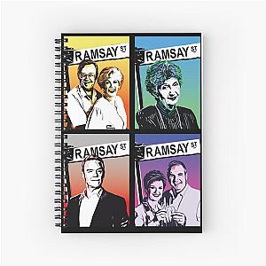 Neighbours Icons Spiral Notebook