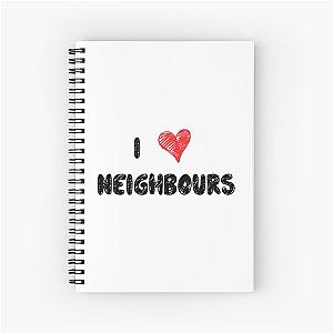 I Love Neighbour Spiral Notebook