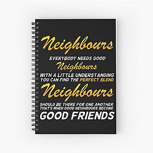 Neighbours Tv Show Spiral Notebook
