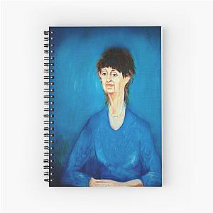 Mrs Mangel portrait for Neighbours fans Spiral Notebook