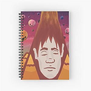 Volcano Space Planets Colourful Neighbours Spiral Notebook