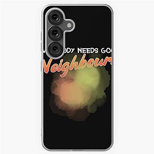 Everybody needs good neighbours watercolor T-Shirt  Samsung Galaxy Case