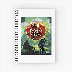 Neil Young Harvest Moon Spiral Notebook