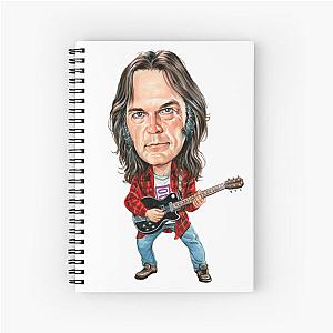 neil young Spiral Notebook