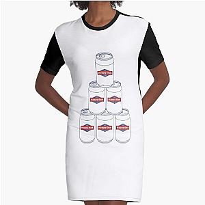 Happy Dad Seltzer      Graphic T-Shirt Dress