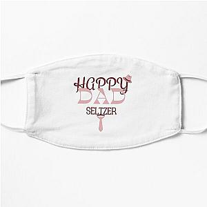 happy dad seltzer fathers day shirt     Flat Mask