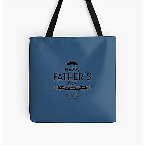 happy dad seltzer               All Over Print Tote Bag