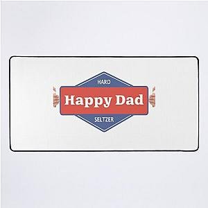 Happy Dad Hard Seltzer! Favorite Shirt! Trending T shirt! Desk Mat