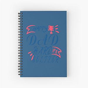 Happy Dad Hard Seltzer Clothing Nelk Boys  (1) Spiral Notebook