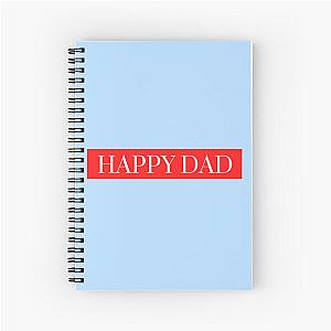 happy dad seltzer Spiral Notebook