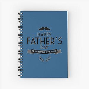 happy dad seltzer               Spiral Notebook