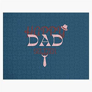 happy dad seltzer fathers day shirt     Jigsaw Puzzle