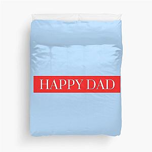 happy dad seltzer Duvet Cover