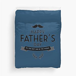 happy dad seltzer               Duvet Cover