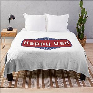 Happy Dad Hard Seltz Throw Blanket