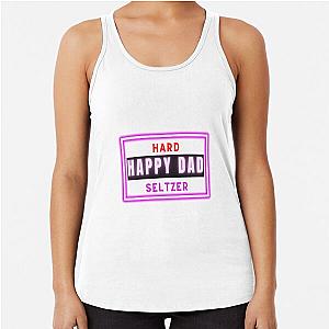 Happy dad Seltzer Racerback Tank Top