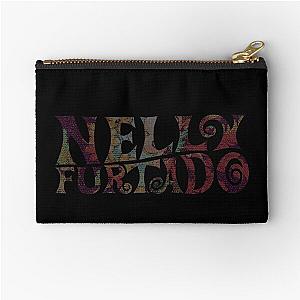 Nelly Furtado - Texture Logo - Whoa Nelly! Folklore Loose Zipper Pouch