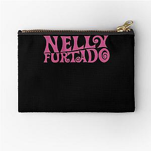 Nelly Furtado - Pink Logo - Whoa Nelly! Folklore Loose Zipper Pouch