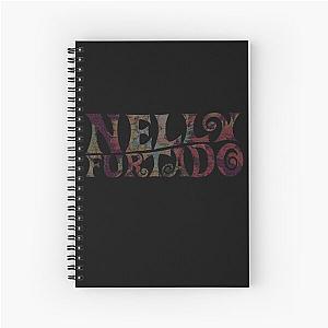 Nelly Furtado - Texture Logo - Whoa Nelly! Folklore Loose Spiral Notebook