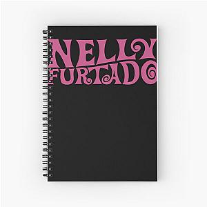 Nelly Furtado - Pink Logo - Whoa Nelly! Folklore Loose Spiral Notebook