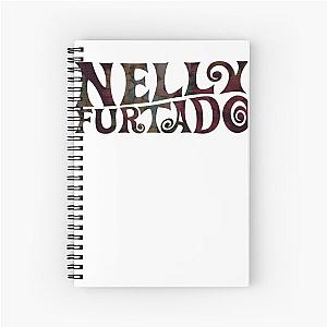 Nelly Furtado - Texture Logo - Whoa Nelly! Folklore Loose Spiral Notebook