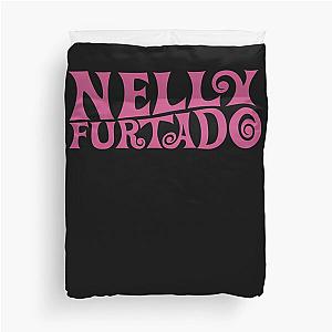 Nelly Furtado - Pink Logo - Whoa Nelly! Folklore Loose Duvet Cover