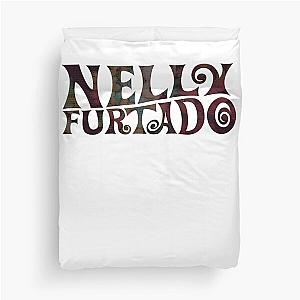 Nelly Furtado - Texture Logo - Whoa Nelly! Folklore Loose Duvet Cover