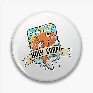 Nerdecrafter Merch Nerde Crafter Holy Carp Pin